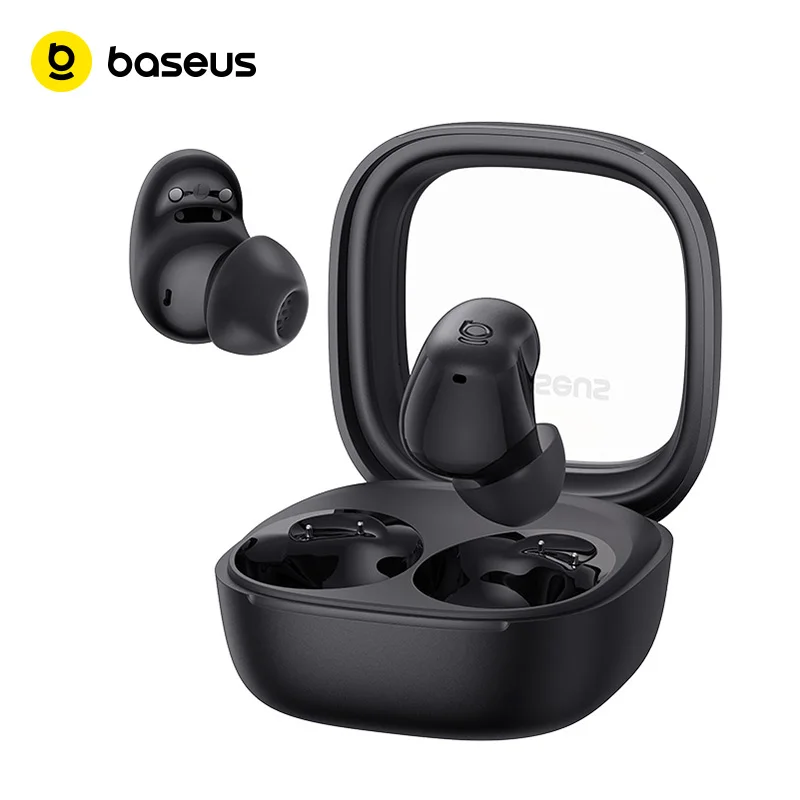 אוזניות אלחוטיות קומפקטיות Baseus Bass WM02s Bluetooth 6.0