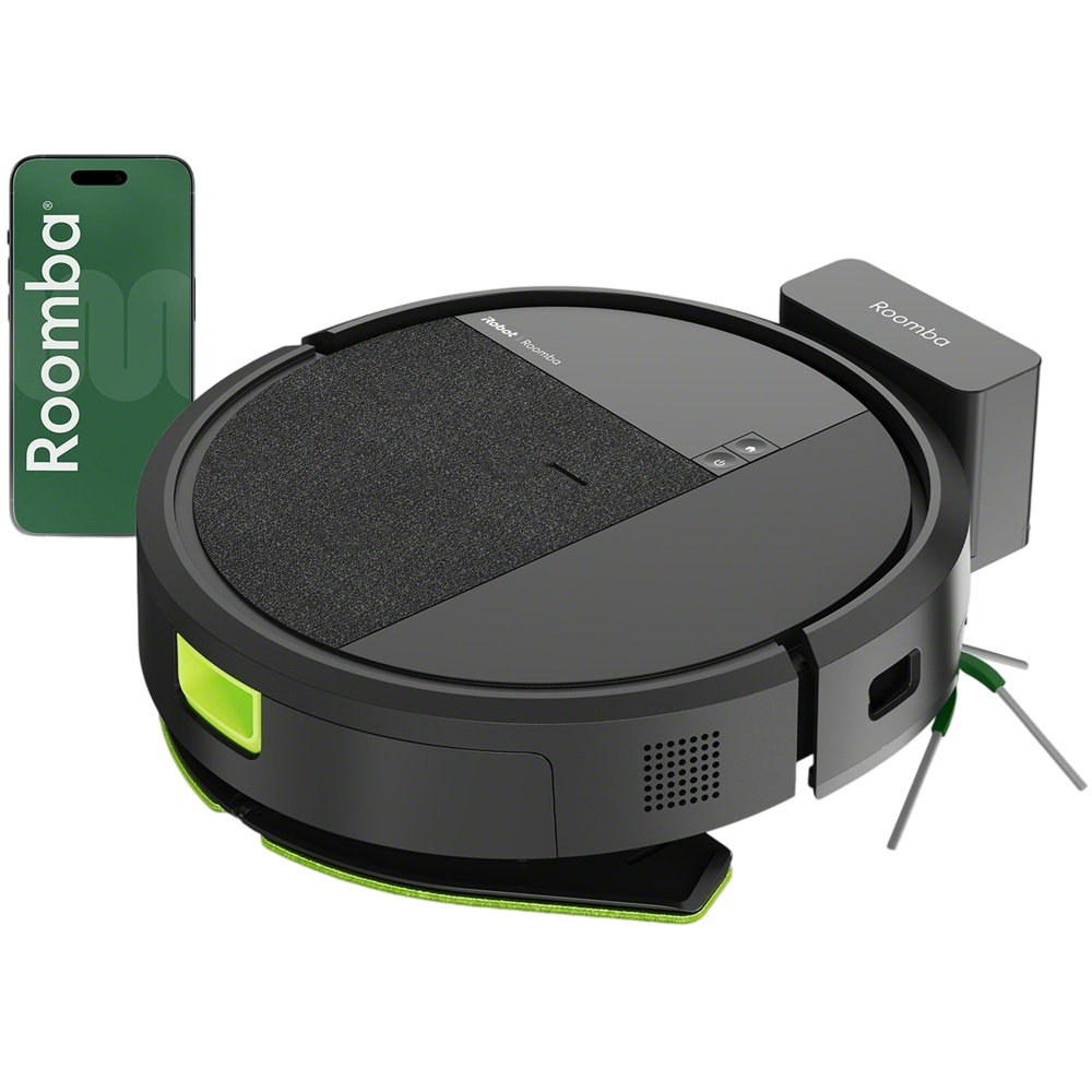 שואב שוטף רובוטי iRobot Roomba 115 Combo עם חיבור לאפליקציה