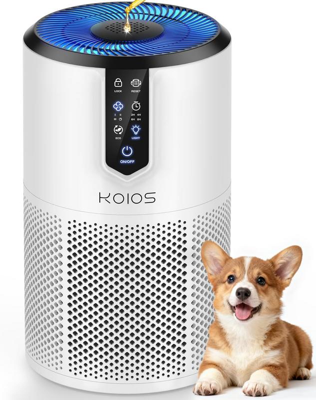 מטהר אוויר לבית KOIOS C150 עם פילטר H13 HEPA