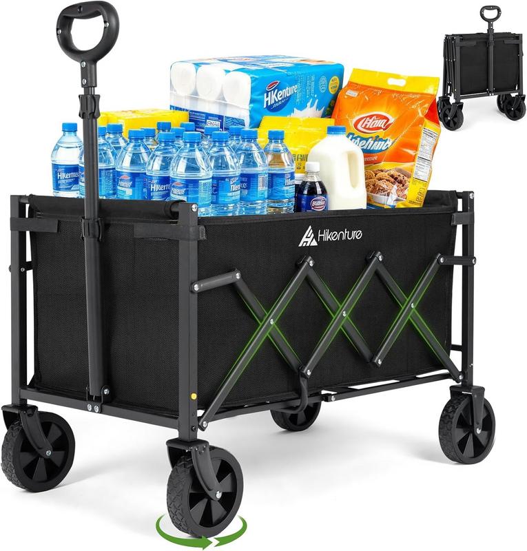 עגלה מתקפלת פתיחה קדמית Hikenture Collapsible Wagon Cart