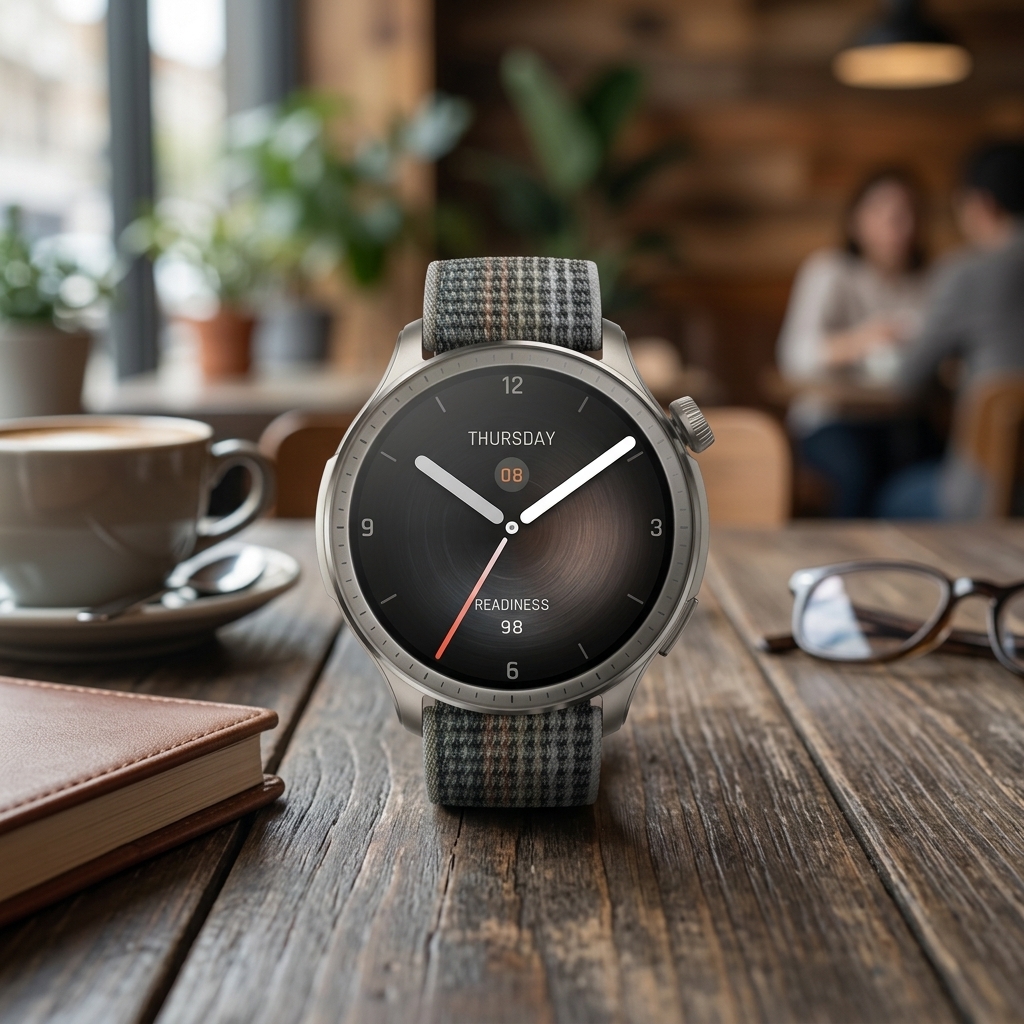 שעון חכם 46 מ"מ Amazfit Balance תומך עברית גרסה גלובלית