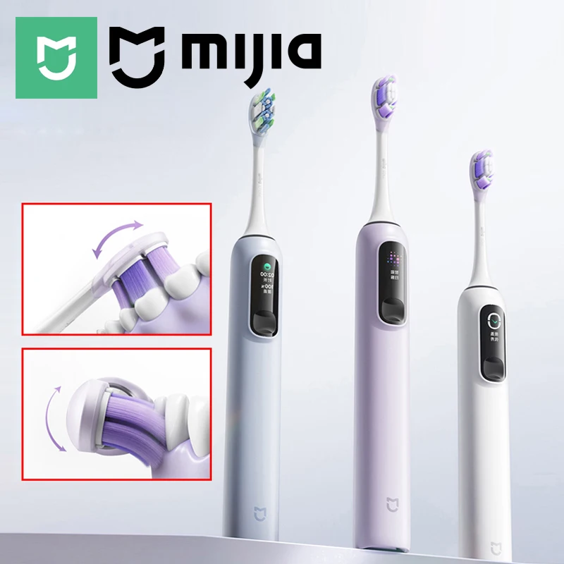 מברשת שיניים חשמלית סונית נטענת MIJIA Pro עם מסך דיגיטלי