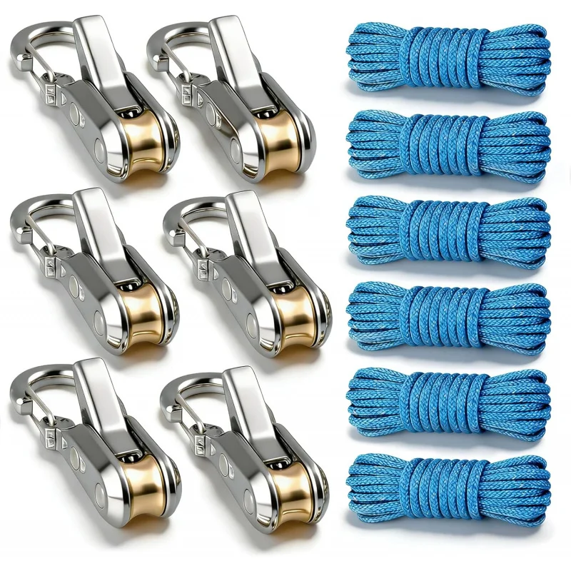 חבל קשירה עם מותחן ורולר Heavy-Duty
