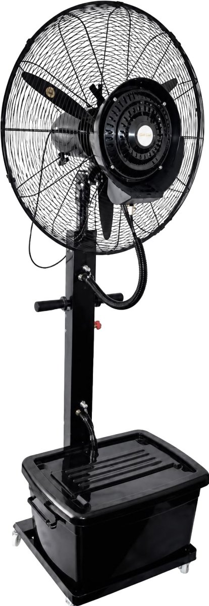 מאוורר עמוד מערפל מים 26 אינץ' Vega TYPHOON 26 שחור
