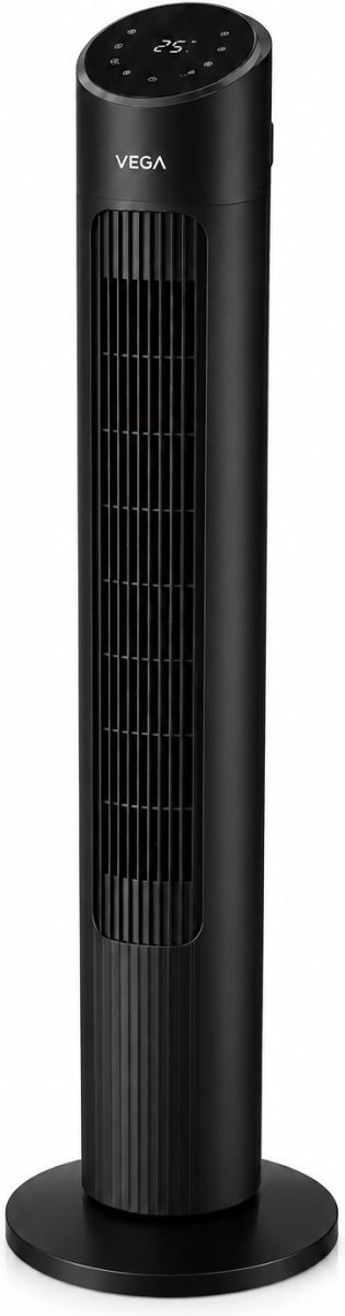 מאוורר מגדל חכם דיגיטלי 50W VEGA – שחור או לבן לבחירה