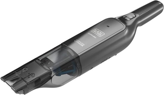 שואב אבק צקלוני ידני Black+Decker Dustbuster 12V 24Wh HLVC320J11 – צבע טיטניום