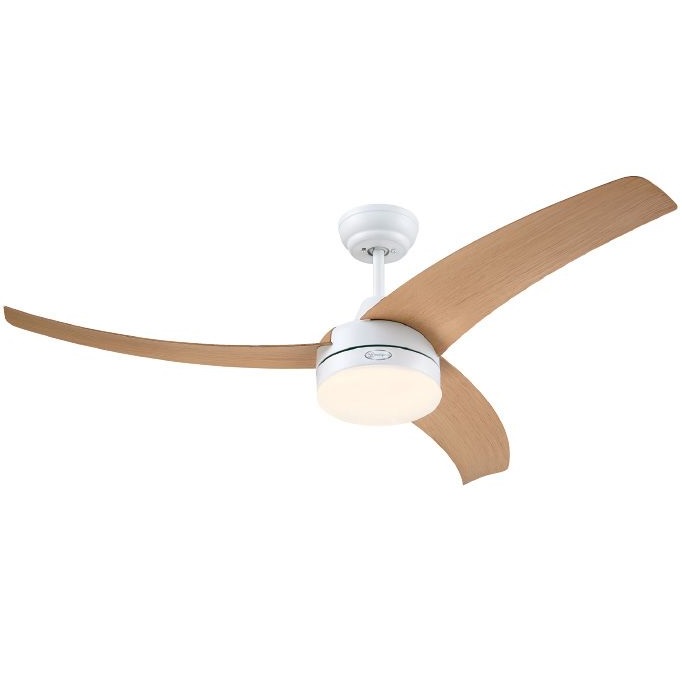 מאוורר תקרה 52" עם שלט ותאורת LED Westinghouse Longwood