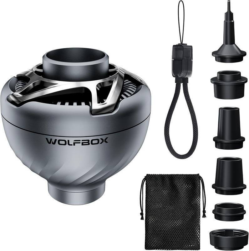 משאבת אוויר ניידת מיני WOLFBOX MegaFlow ב-USB