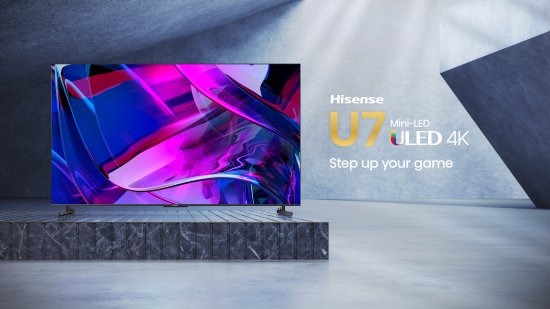 טלוויזיה חכמה Hisense 75 Inch UHD 4K MINI LED 75U7KQ