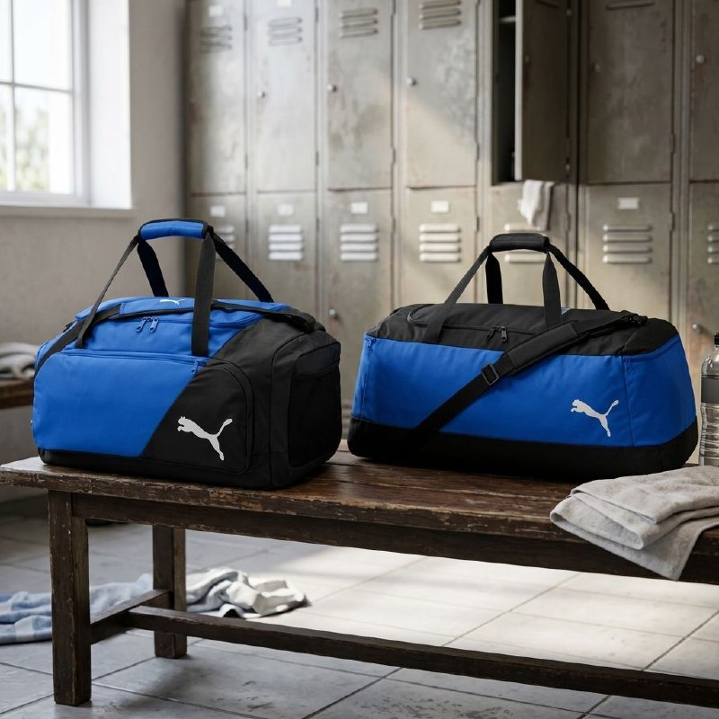 תיק ספורט / אימונים / נסיעות PUMA כחול-שחור בשני גדלים לבחירה