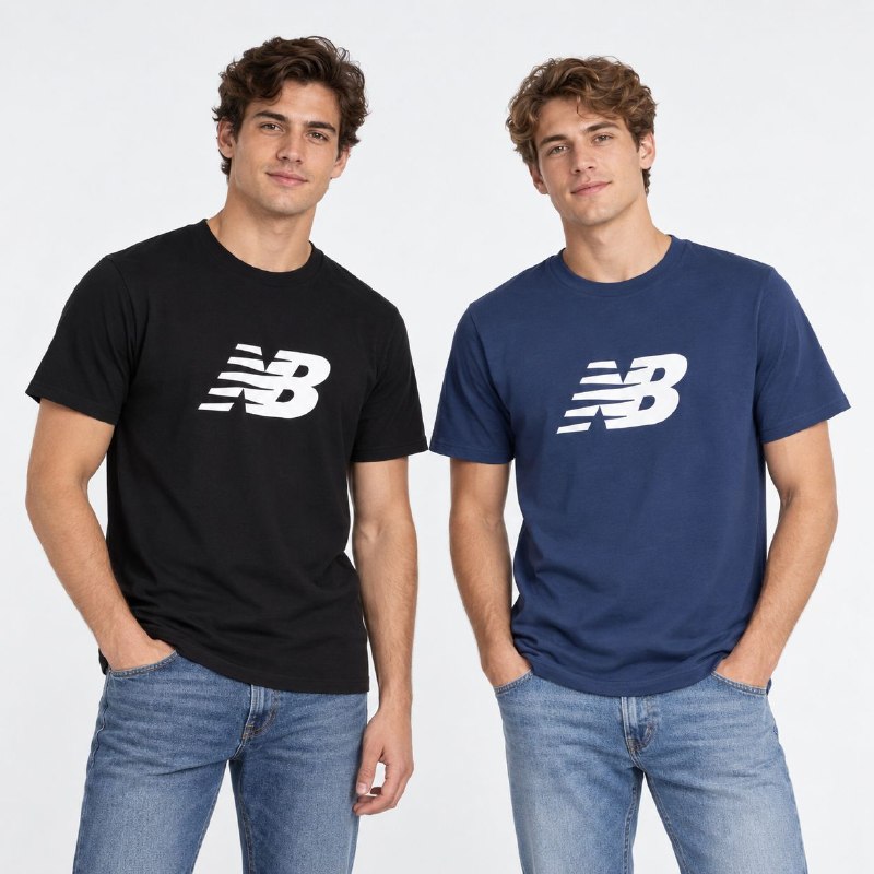 חולצת טישרט NEW BALANCE בשני צבעים יפייפיים לבחירה