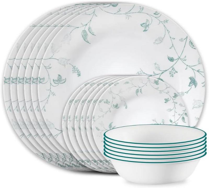 סט כלים ל-6 אנשים Corelle Chambord מכיל 18 חלקים