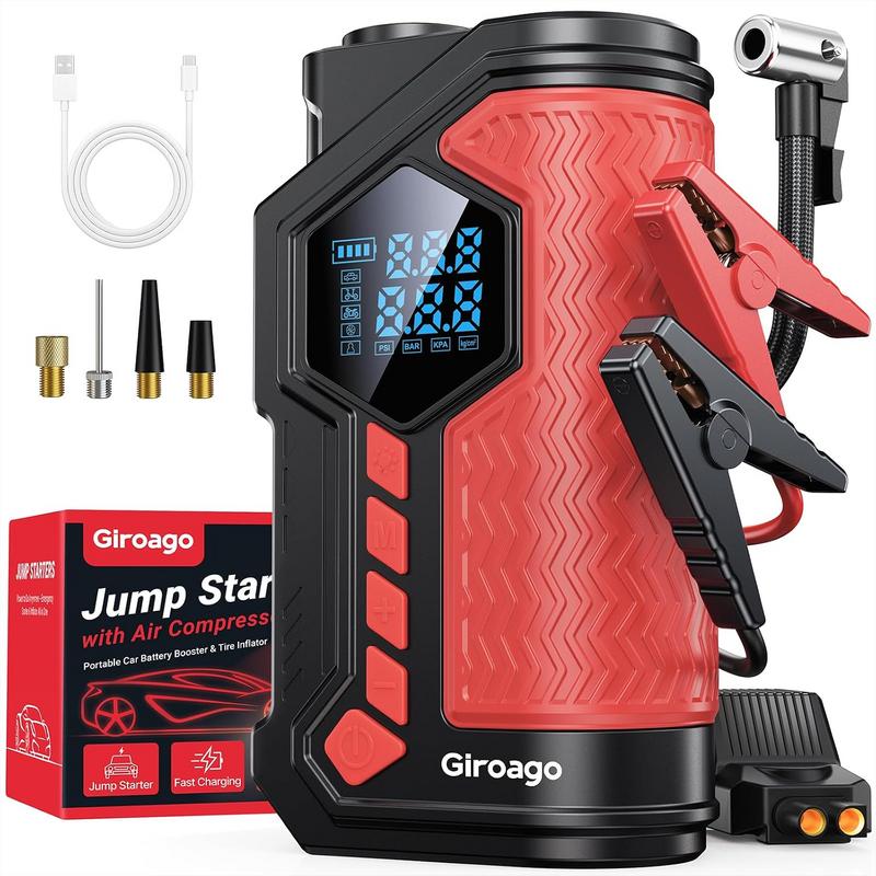 בוסטר התנעה 6000A עם קומפרסור Giroago
