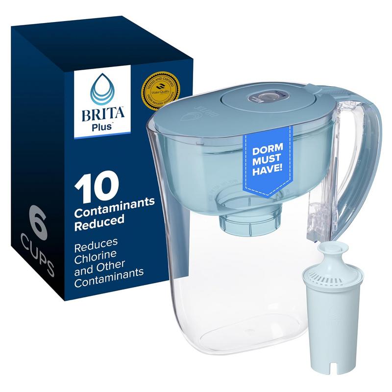 קנקן מסנן מים 1.4 ליטר Brita Small עם פילטר BritaPlus