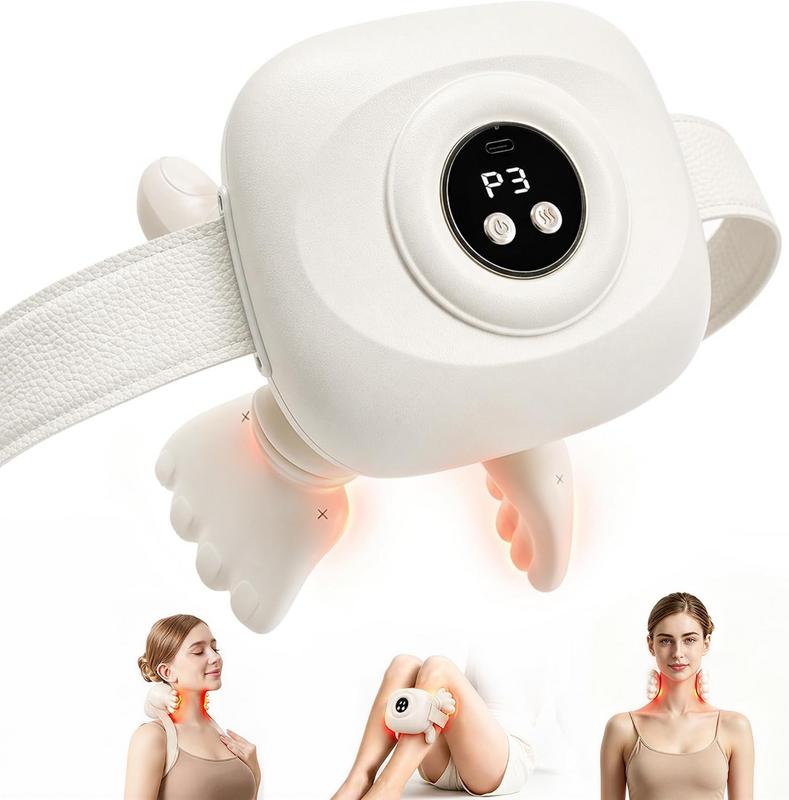מסאז'ר לצוואר להקלה על כאבים Deep Tissue, צבע בז'