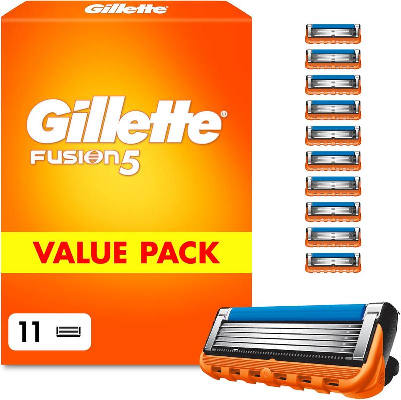 חבילת ראשי גילוח לגבר Gillette Fusion5 – מכיל 11 יחידות