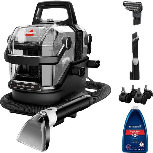 מכונת ניקוי ניידת לריפודים ולשטיחים BISSELL SpotClean C9 Pro 3911N